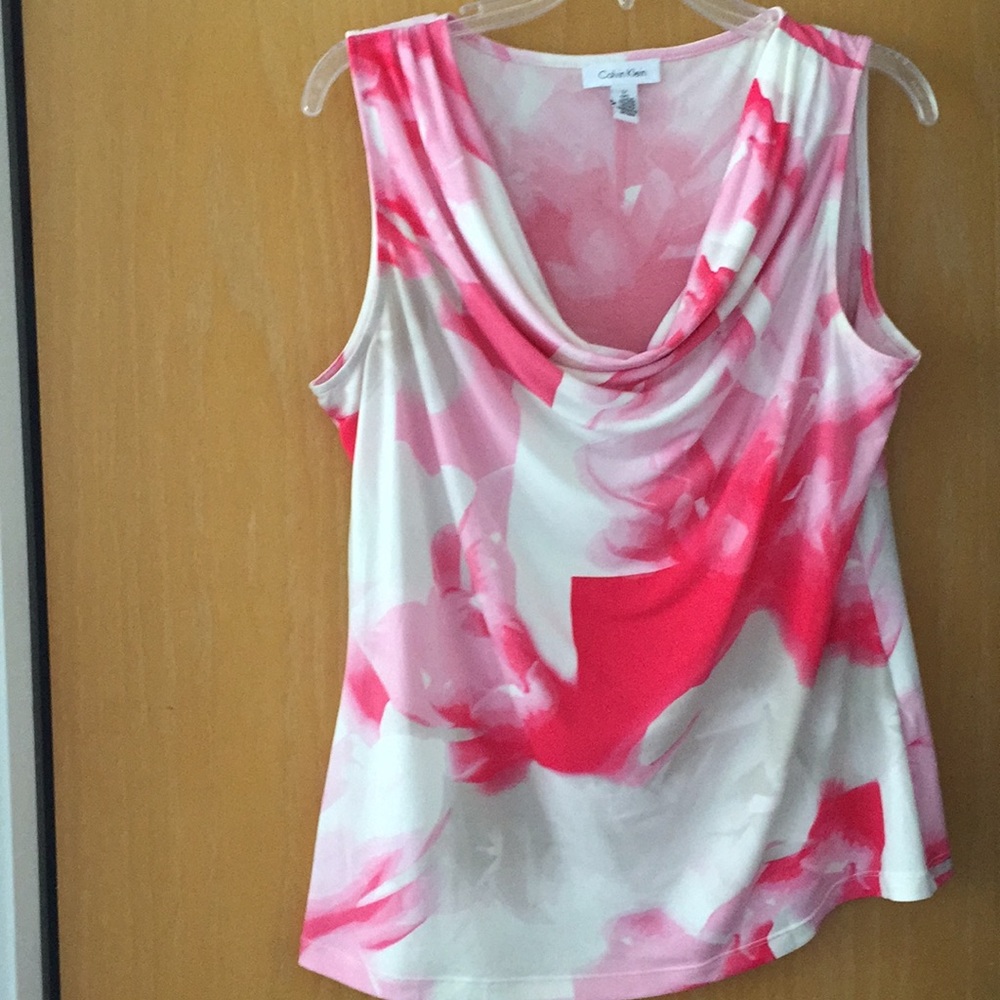 Pretty pink Calvin Klein top